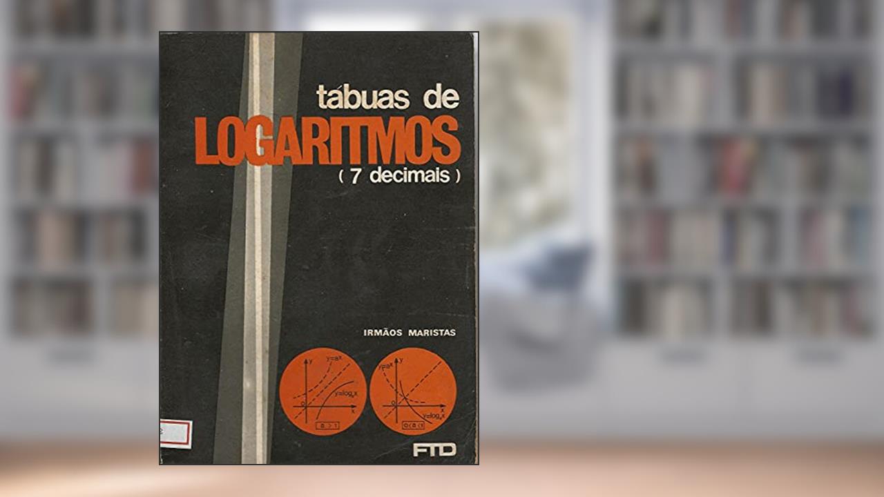 Capa de Tabuas de Logaritmos(7 Decimais), do autor Irmaos Maristas