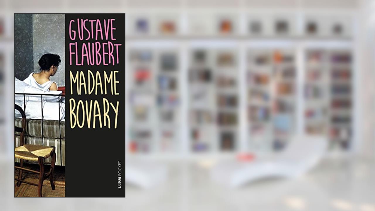Capa de Madame Bovary, do autor Gustave Flaubert