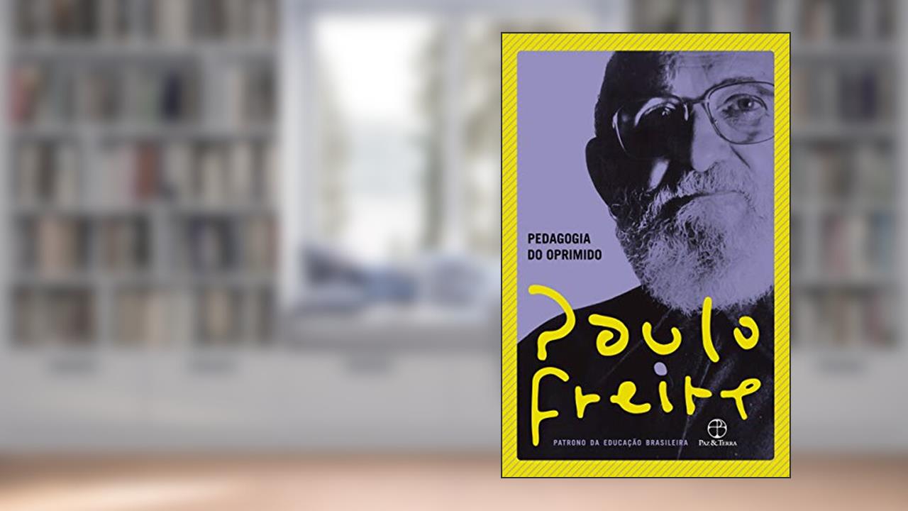 Capa de Pedagogia do oprimido, do autor Paulo Freire