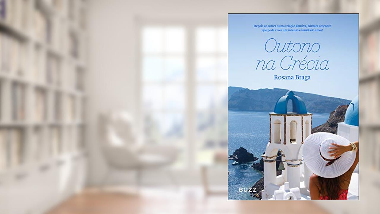 Capa de Outono na Grécia, do autor Rosana Braga