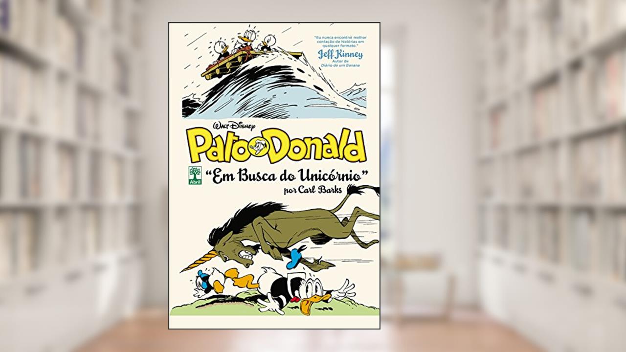 Capa de Pato Donald. Em Busca do Unicórnio, do autor Carl Barks