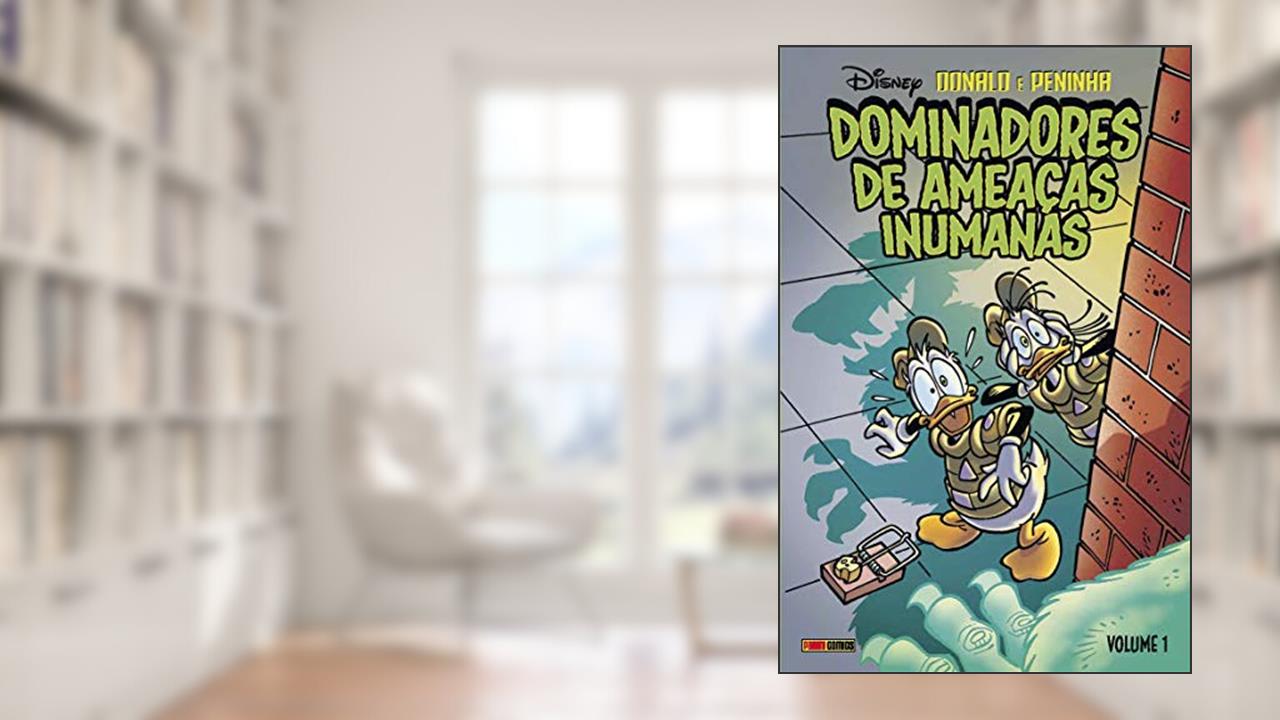 Capa de Donald E Peninha: Dominadores De Ameaças Inumanas, do autor Lars Jensen