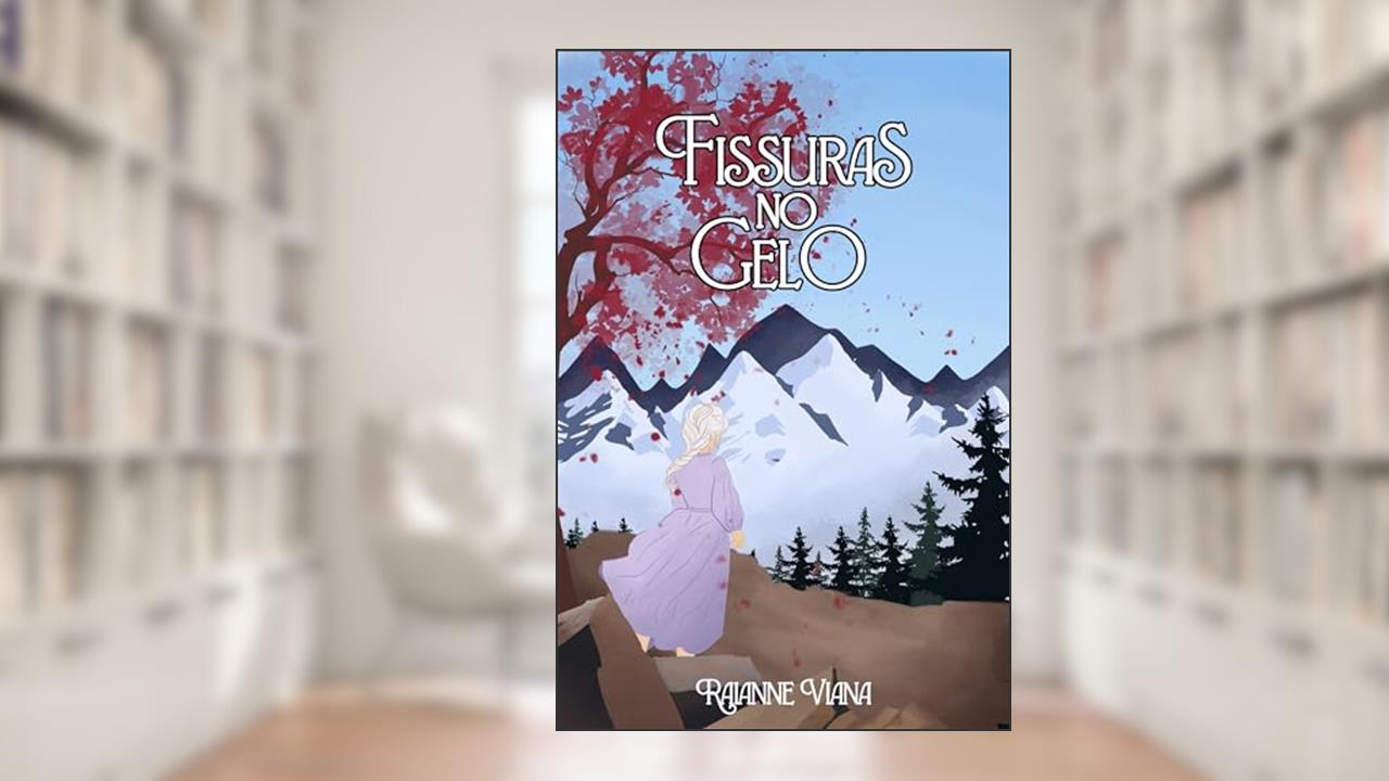 Capa de Fissuras no Gelo (Ruínas de Minaster Livro 2), do autor Raianne Viana