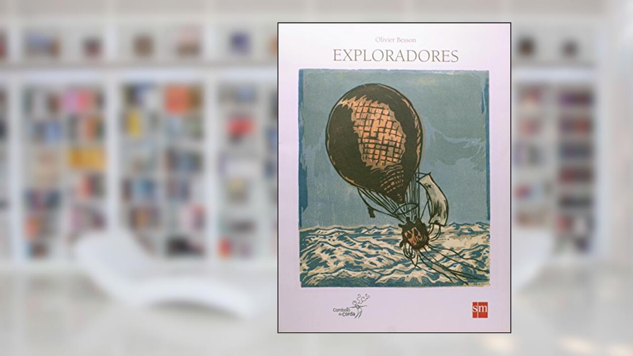 Capa de Exploradores, do autor Olivier Besson