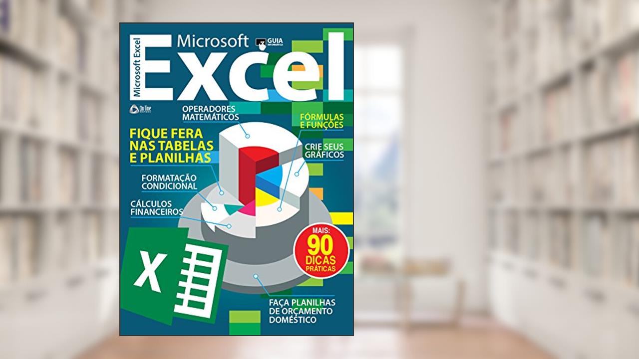 Capa de Guia Informática Excel 01, do autor On Line Editora