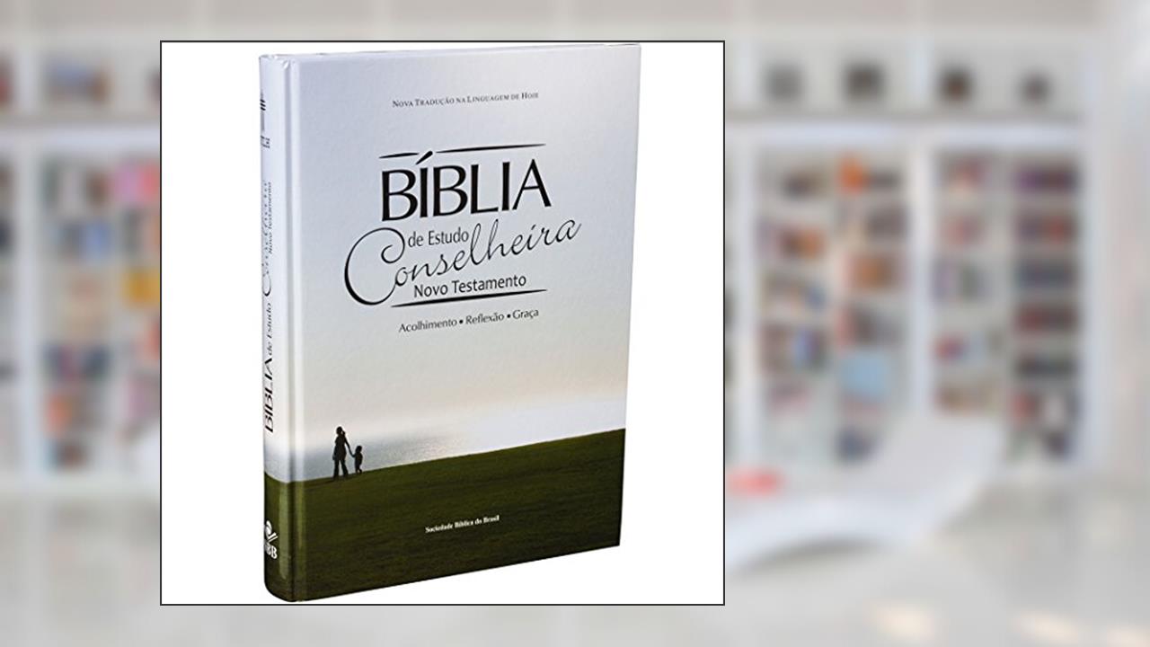 Capa de Bíblia de Estudo Conselheira. Novo Testamento, do autor Vários Autores