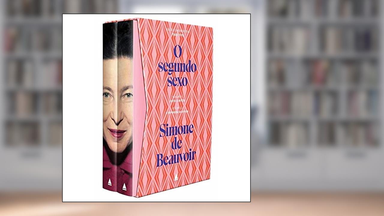 Capa de Box - O segundo sexo: Edição Comemorativa 1949 - 2019, do autor Simone de Beauvoir