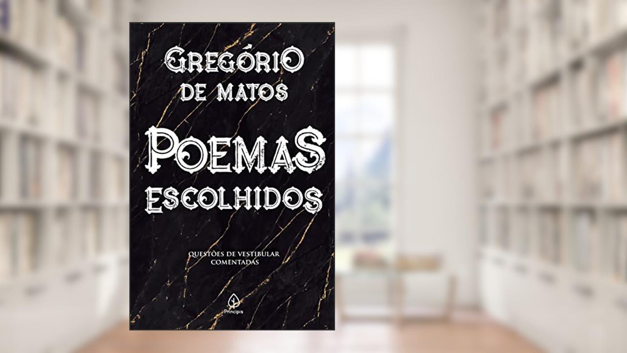 Capa de Poemas escolhidos, do autor Gregório de Matos