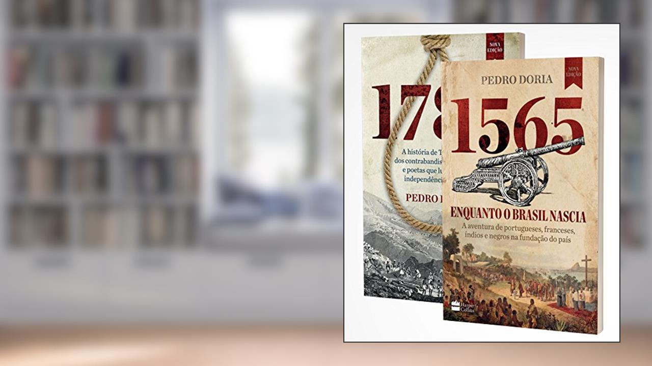 Capa de Coleção História do Brasil. 1789 - 1565, do autor Pedro Doria