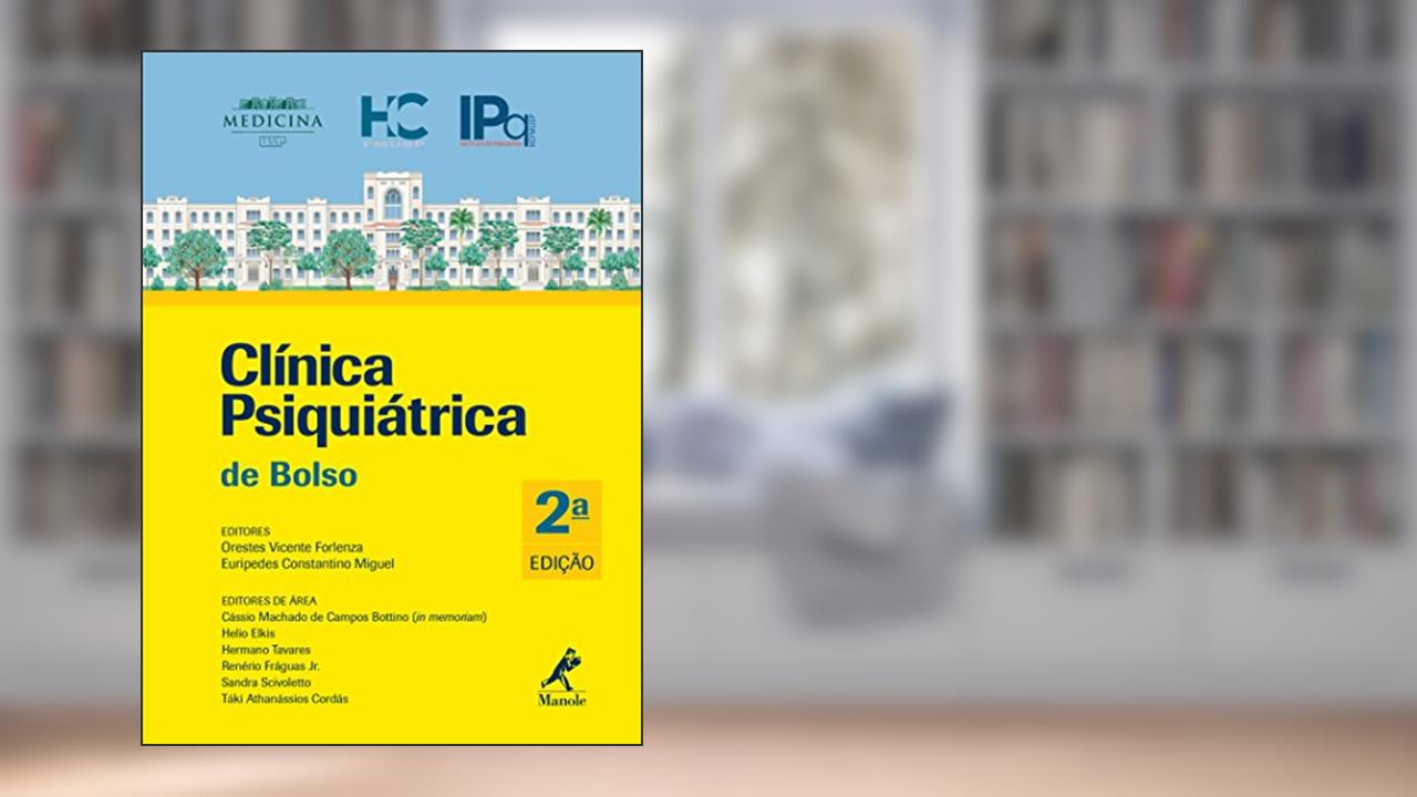 Capa de Clínica psiquiátrica de bolso, do autor Vários autores