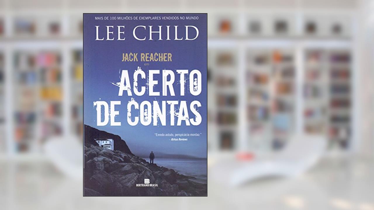 Capa de Acerto de contas, do autor Lee Child