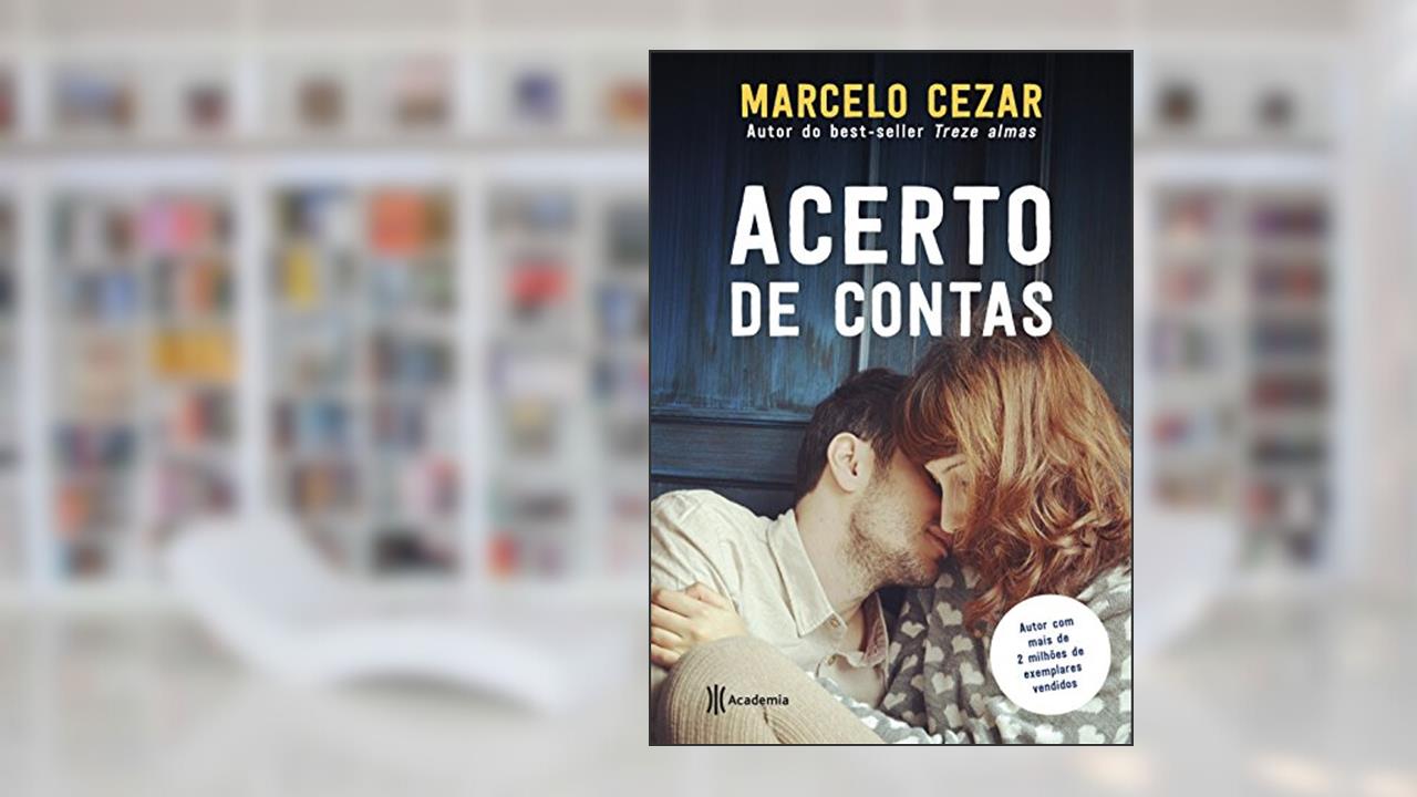Capa de Acerto de contas, do autor Marcelo Cezar