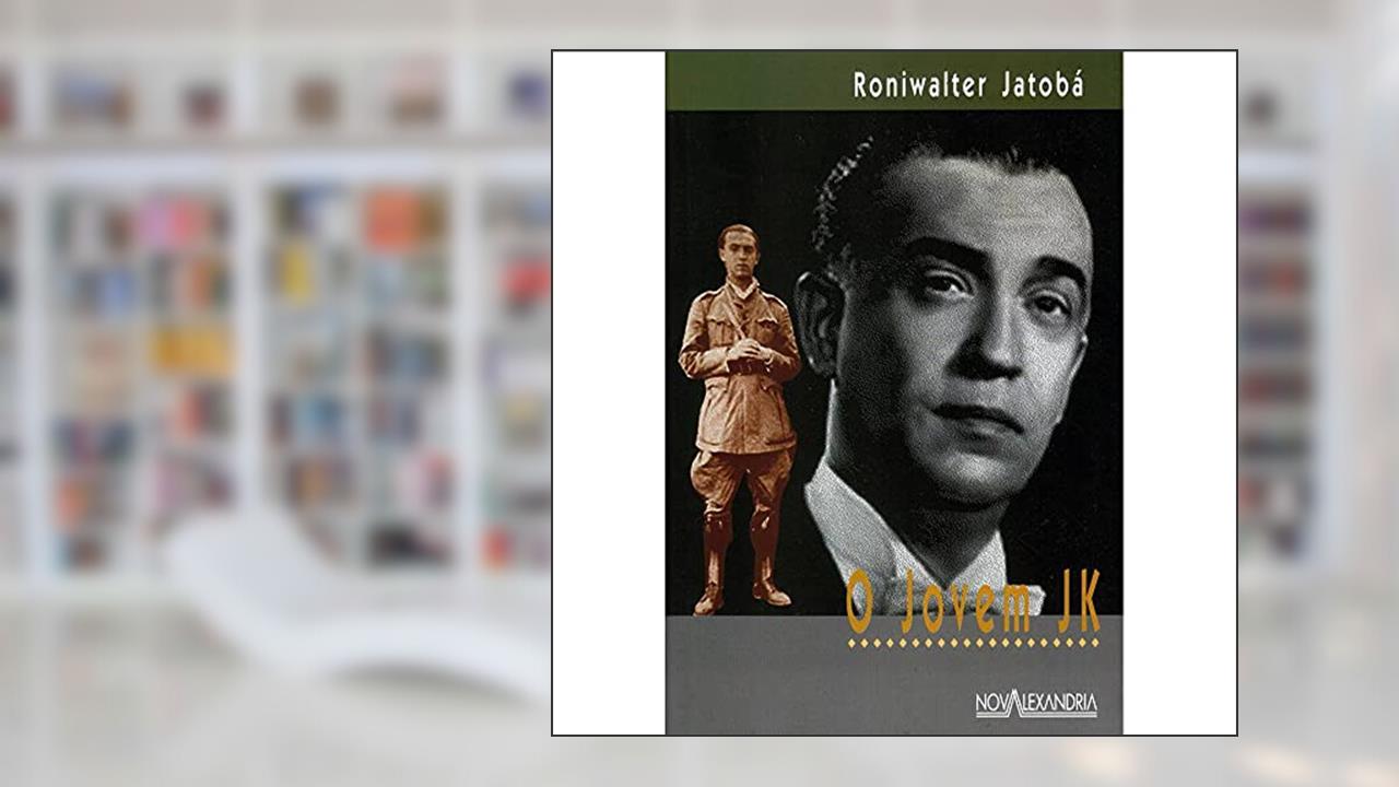 Capa de O Jovem JK, do autor Roniwalter Jatobá