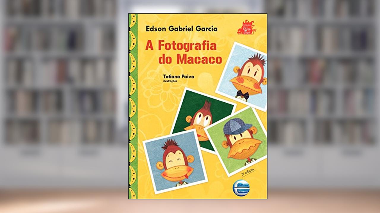 Capa de A Fotografia do Macaco, do autor Edson Gabriel Garcia