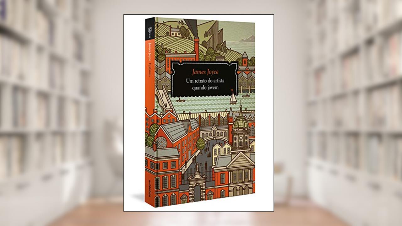 Capa de Um retrato do artista quando jovem (Capa Dura), do autor James Joyce