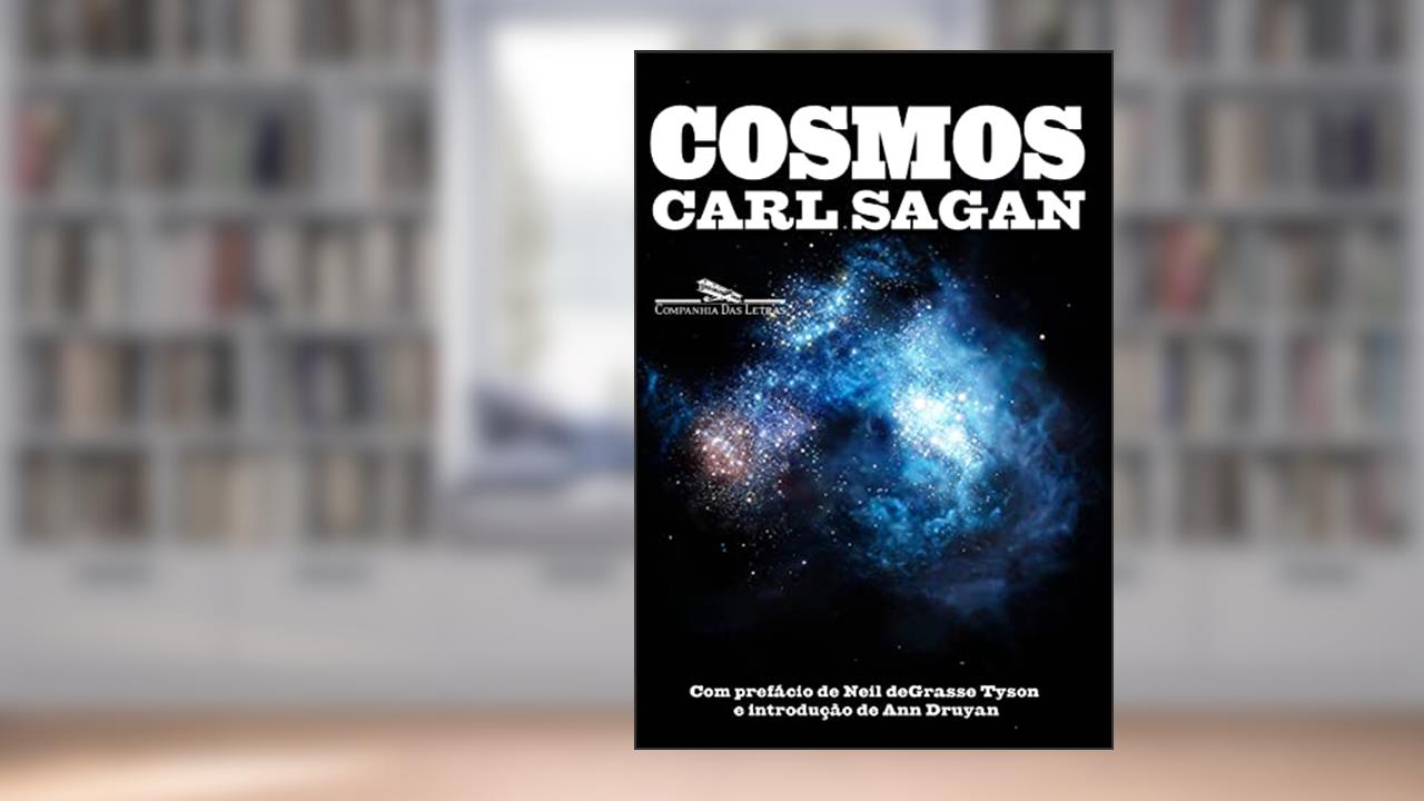Capa de Cosmos, de Carl Sagan