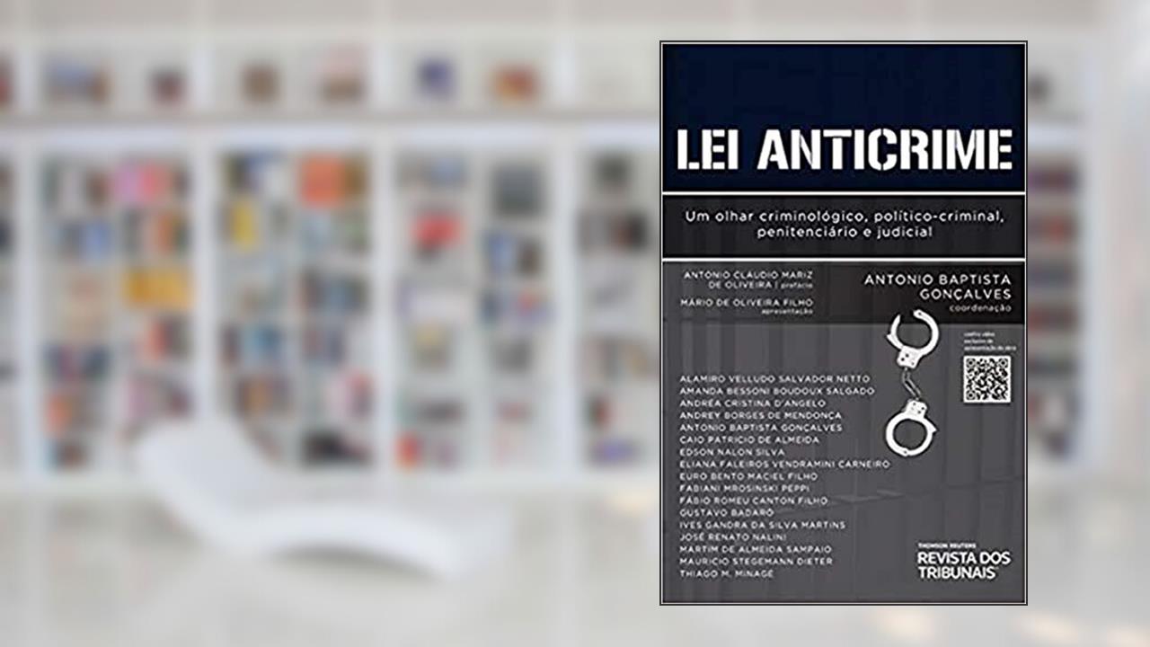 Capa de Lei Anticrime, do autor Antônio Baptista Gonçalves