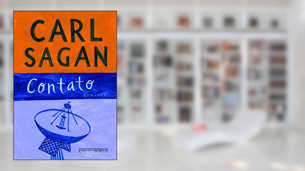 Capa de Contato, de Carl Sagan