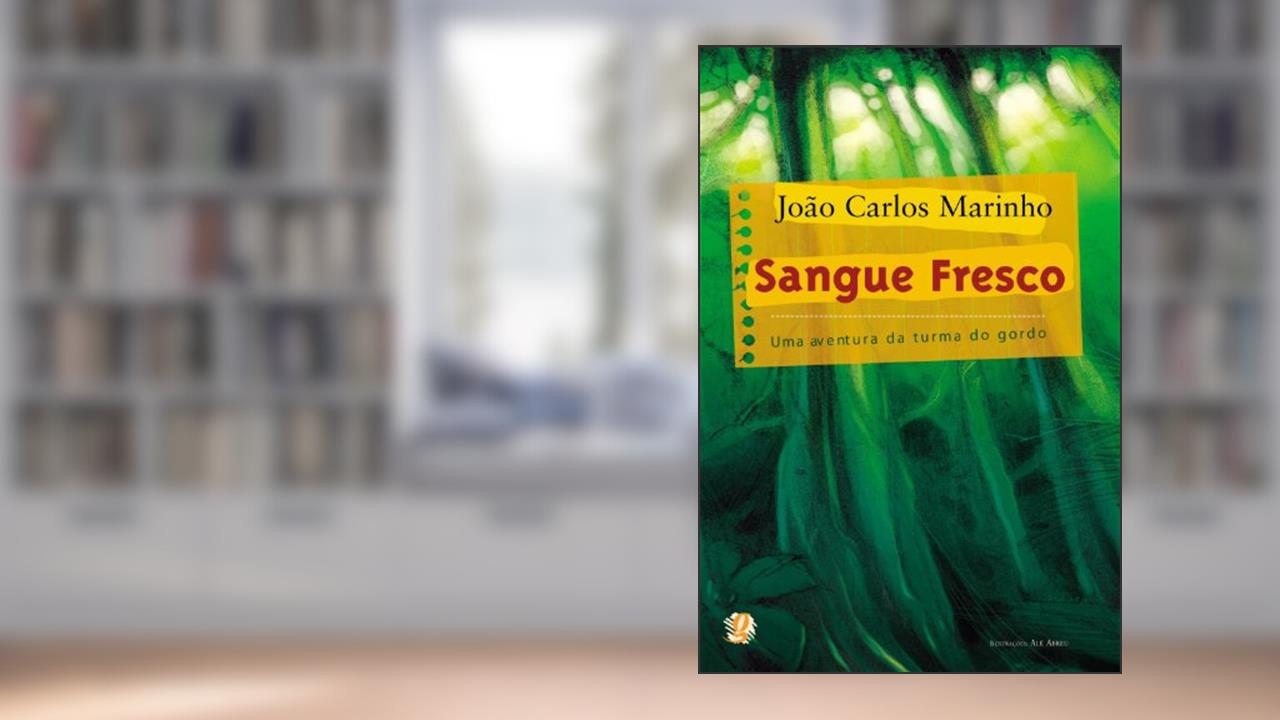 Capa de Sangue fresco, do autor João Carlos Marinho