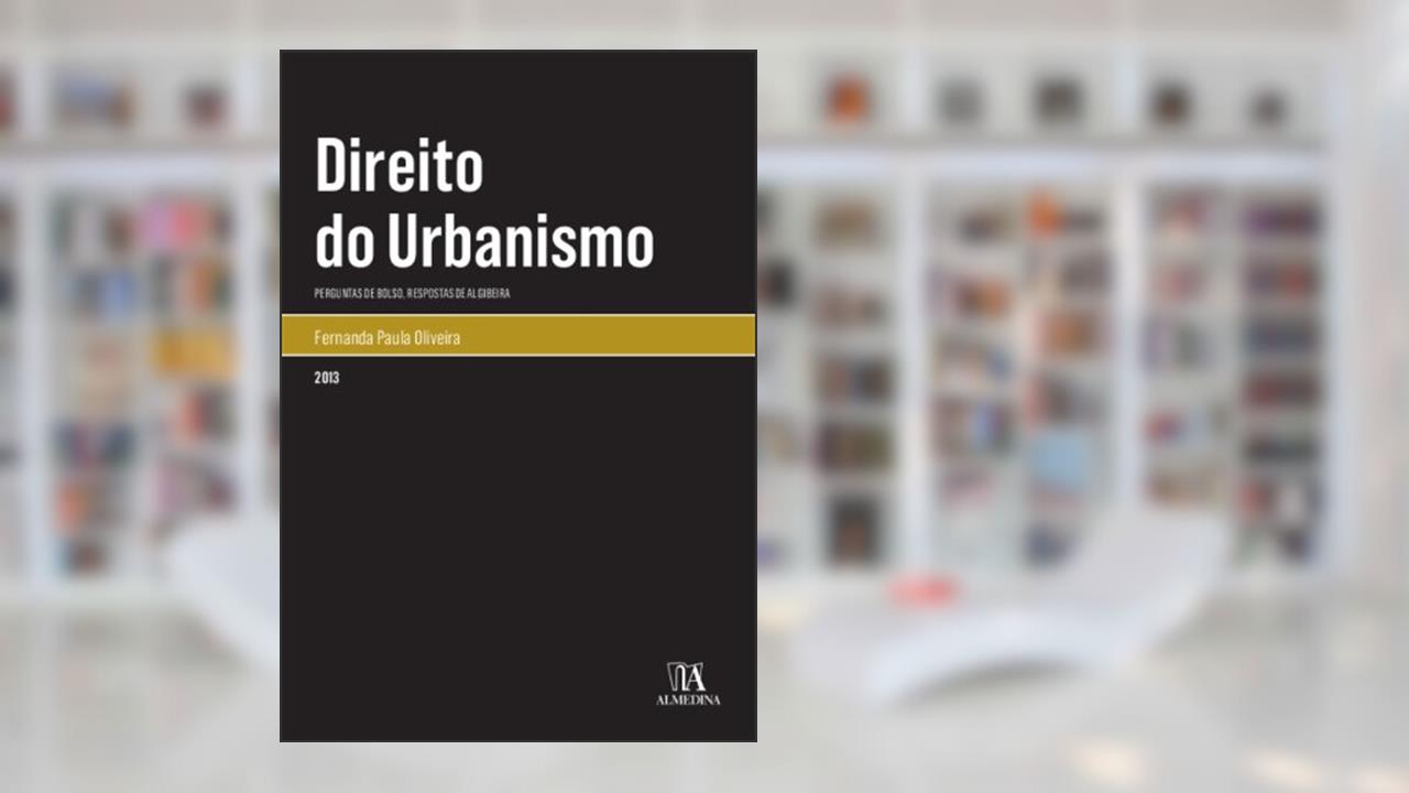 Capa de Direito do Urbanismo Perguntas de Bolso, Repostas de Algibeira, do autor Fernanda Paula Oliveira