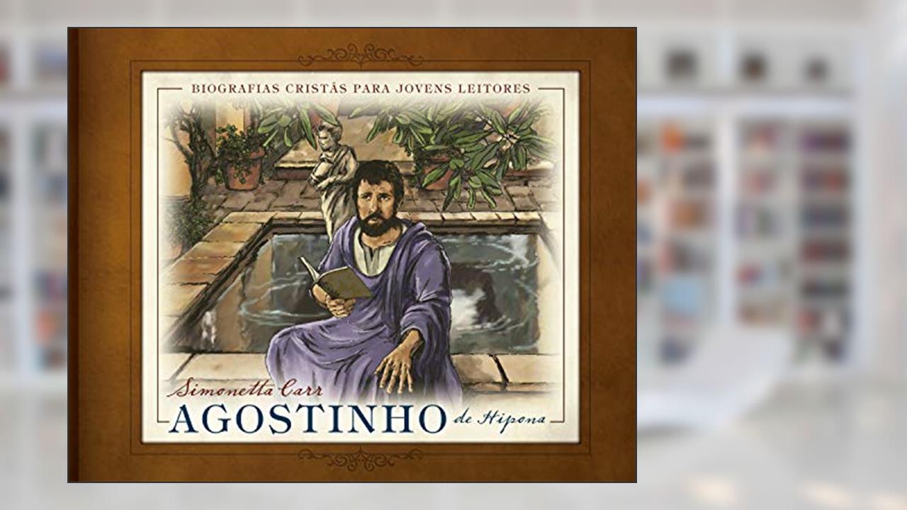 Capa de Agostinho De Hipona, do autor Simonetta Carr