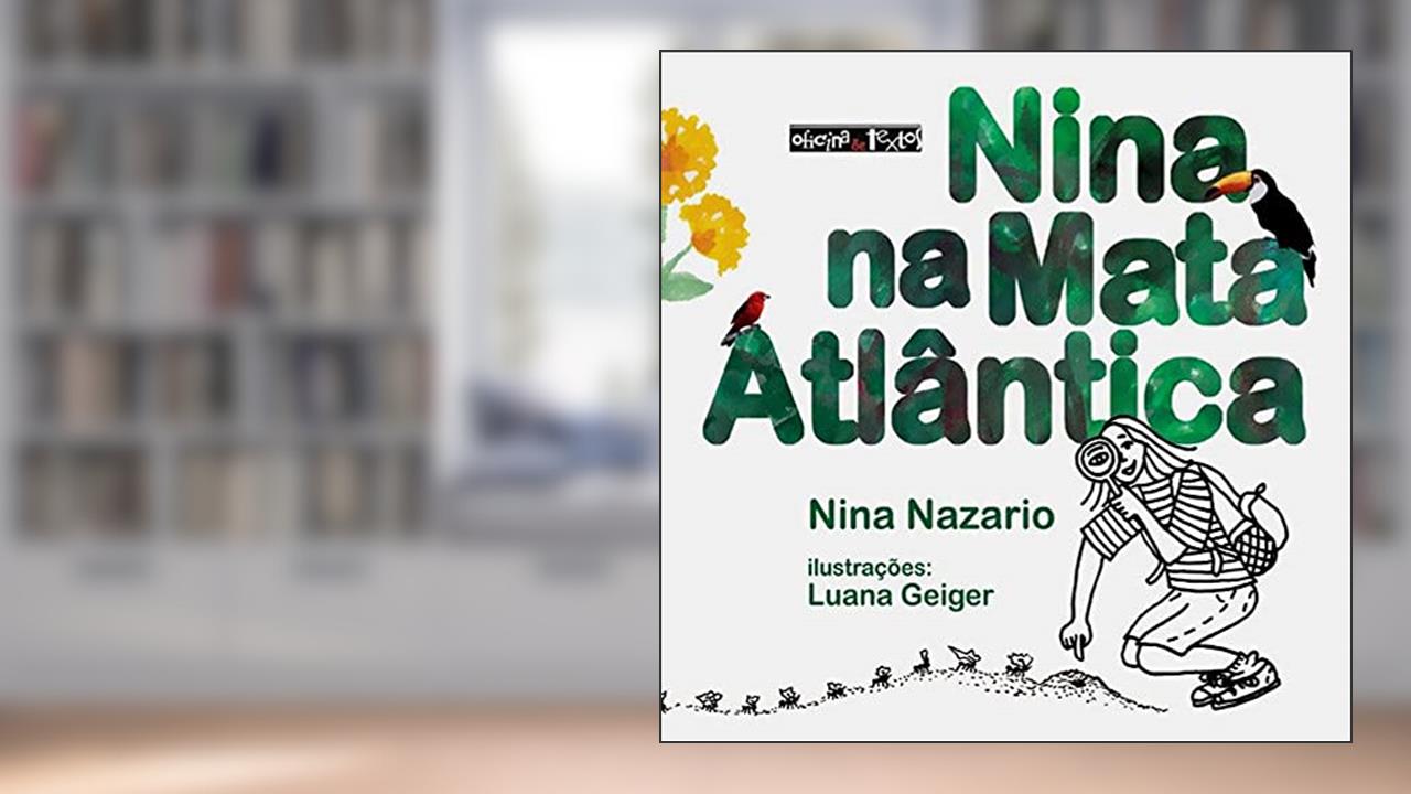 Capa de Nina na Mata Atlântica, do autor Nina Nazario
