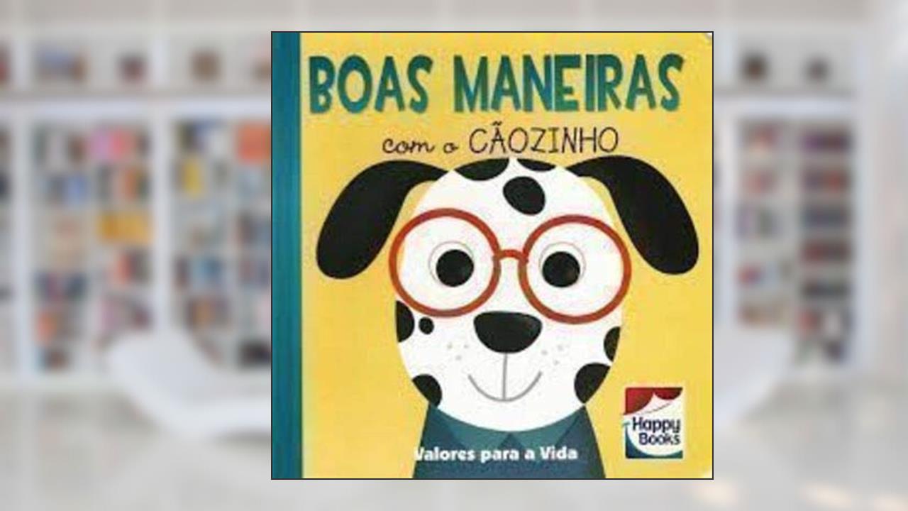 Capa de Boas maneiras com o cãozinho, do autor sea