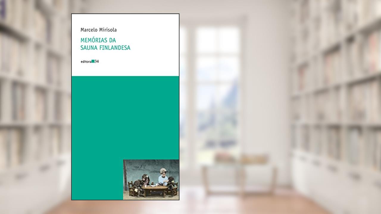 Capa de Memórias da sauna finlandesa, de Marcelo Mirisola