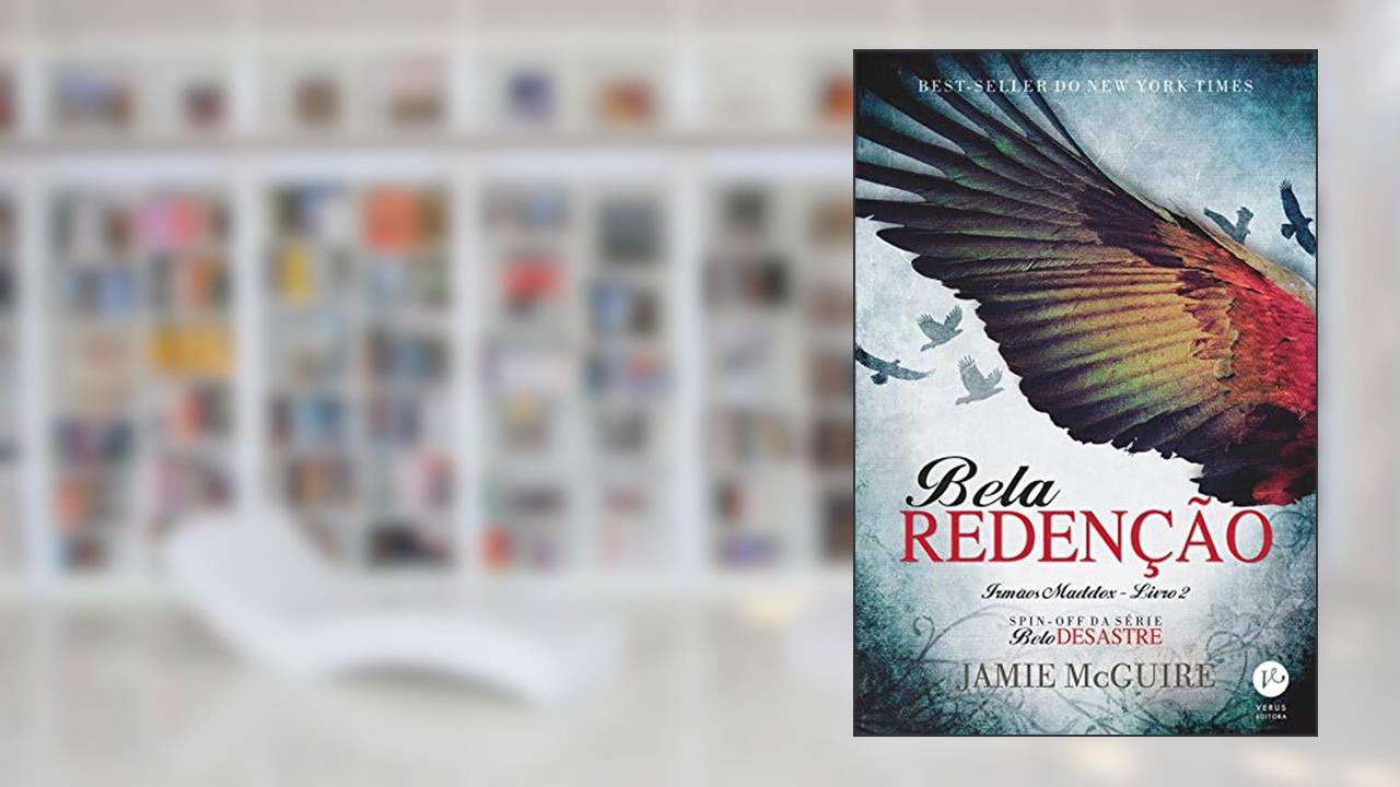 Capa de Bela redenção - Irmãos Maddox - vol. 2, do autor Jamie McGuire