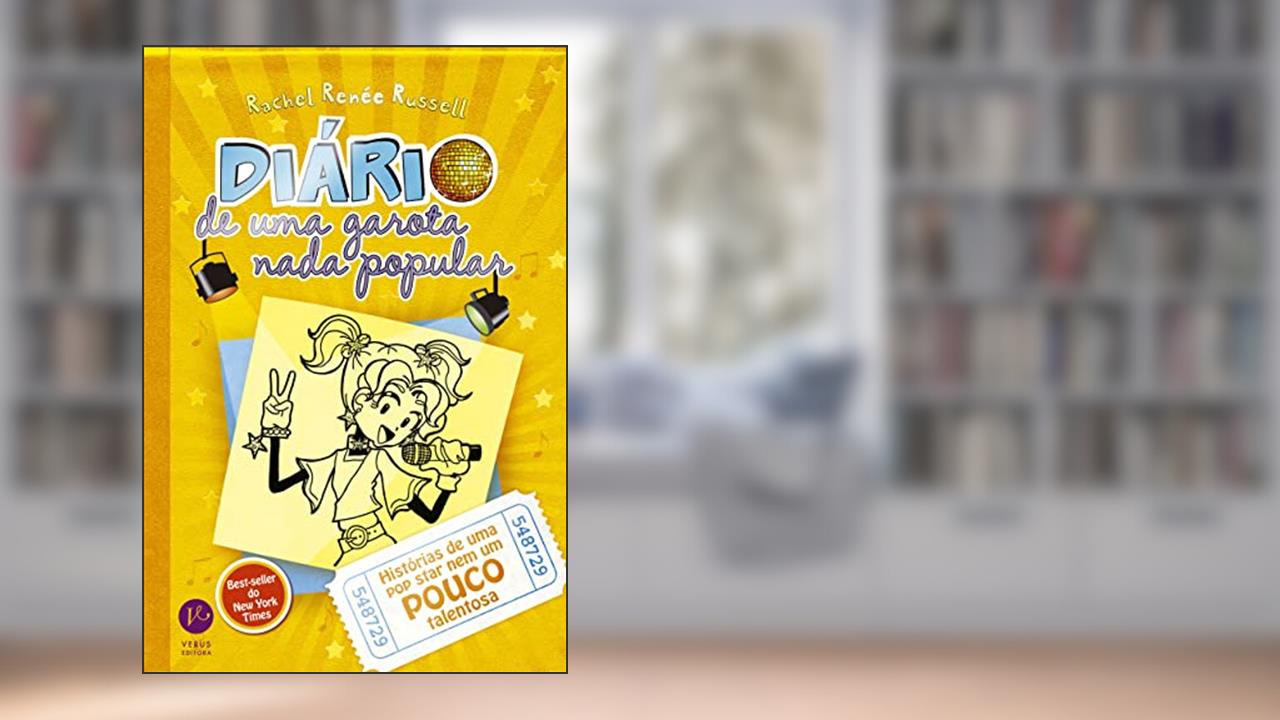 Capa de Diário de uma garota nada popular 3, do autor Rachel Renée Russell