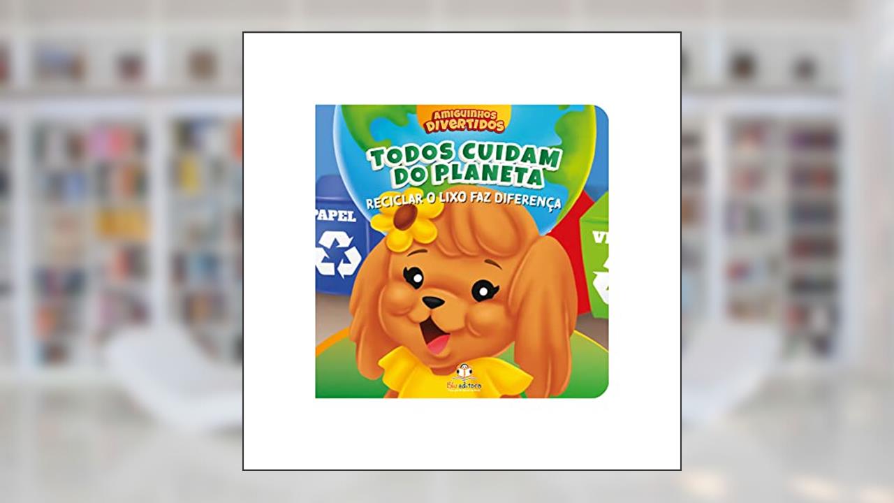 Capa de Amiguinhos divertidos: Reciclar o lixo faz a diferença, do autor Book Factory