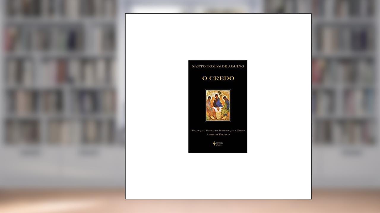 Capa de Credo, do autor Santo Tomás de Aquino