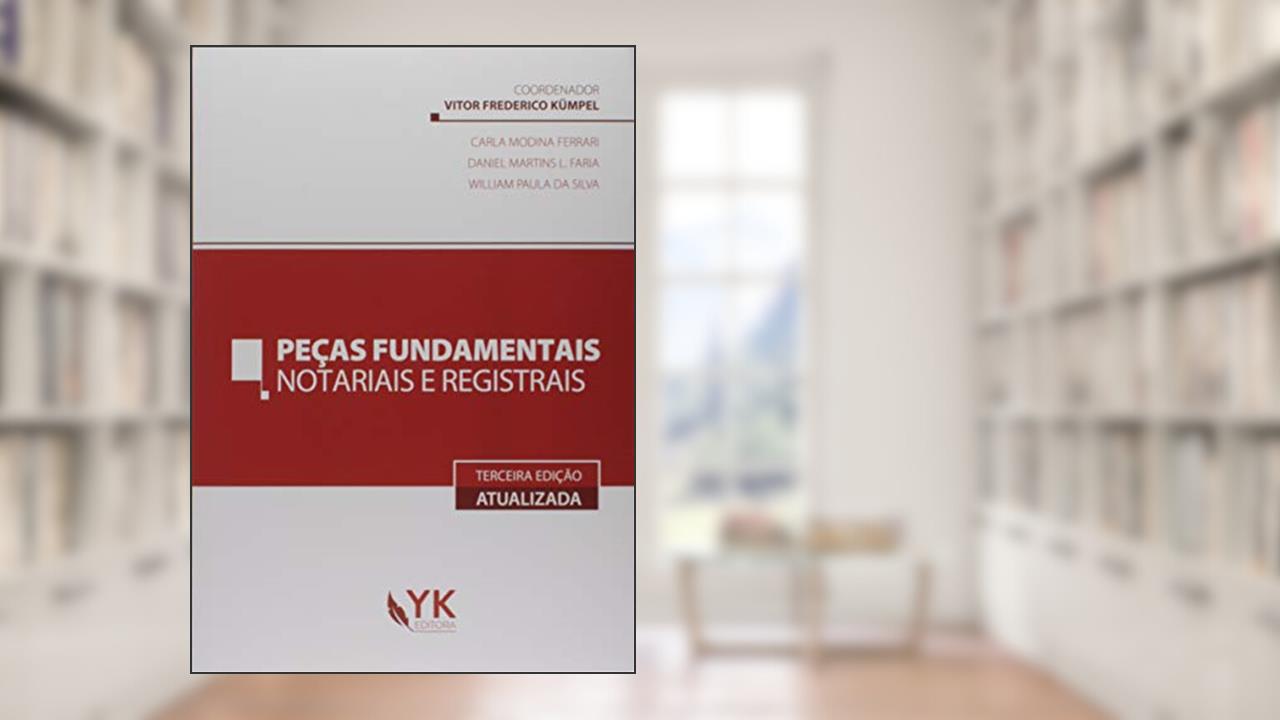 Capa de Peças Fundamentais Notariais E Registrais - 3a Ed., do autor Vitor Frederico (coord.) Kumpel
