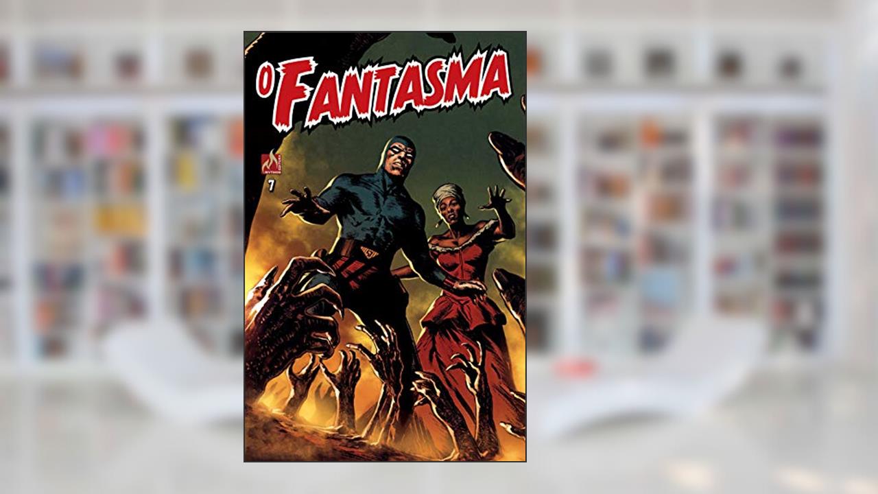 Capa de O Fantasma - volume 7: Guerra vodu / Um plano diabólico, do autor Claes Reimerthi
