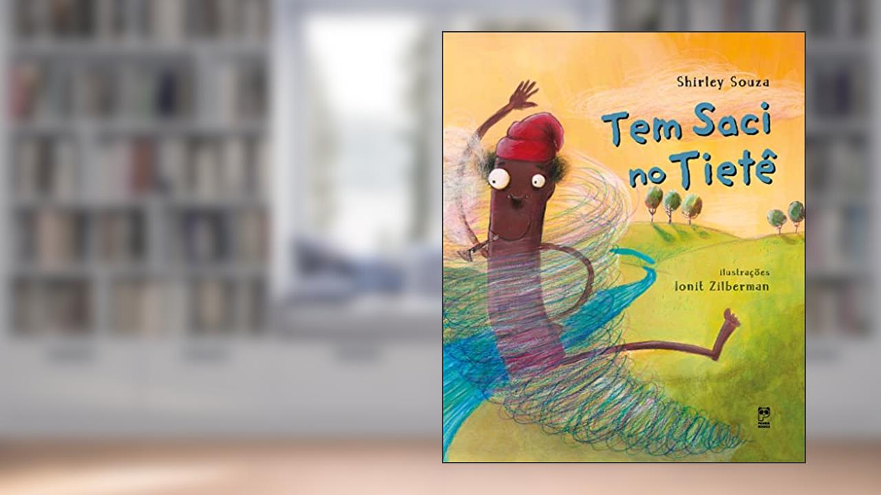 Capa de Tem Saci no Tietê, do autor Shirley Souza