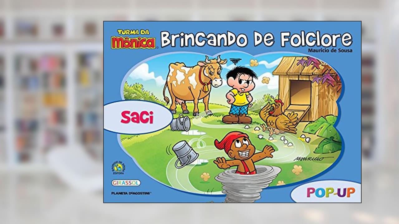 Capa de Saci - Volume 6, do autor Mauricio de Sousa