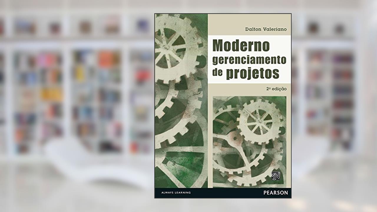 Capa de Moderno Gerenciamento de Projetos, do autor Dalton Valeriano