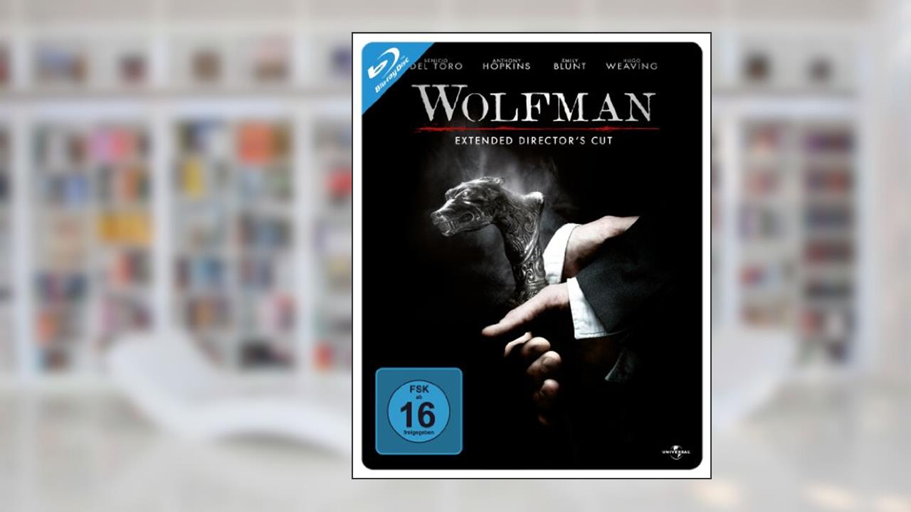 Capa de Wolfman: Extended Directors Cut / 100th Anniversary Limited Steelbook Edition, do autor Andrew Kevin Walker; David Self; Curt Siodmak