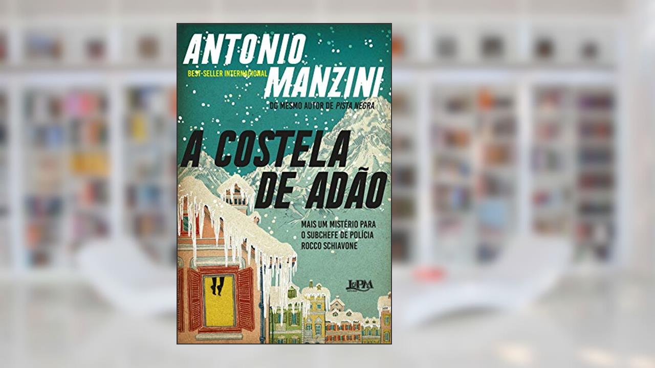 Capa de A Costela de Adão, do autor Antonio Manzini