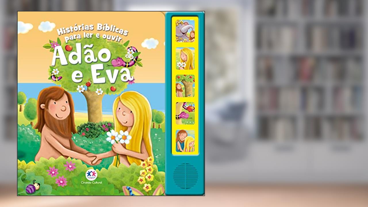 Capa de Adão e Eva, do autor Ciranda Cultural