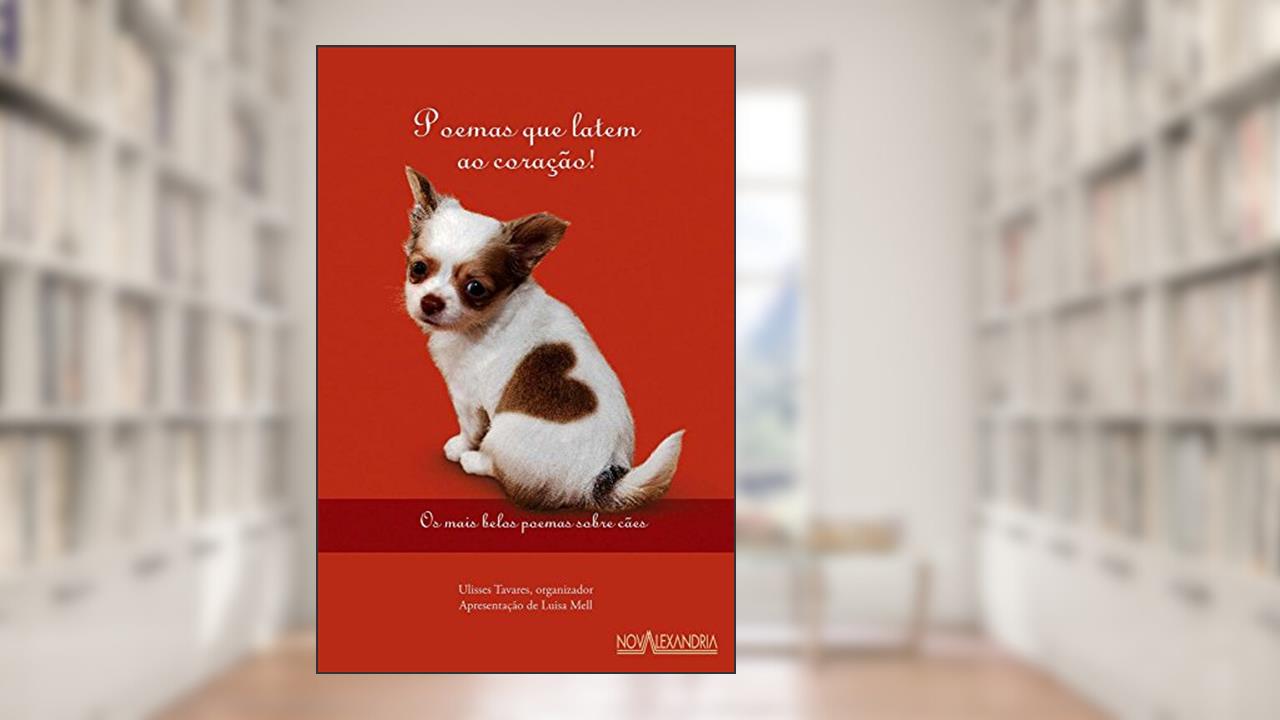 Capa de Poemas que Latem ao Coração, do autor Luisa Mel