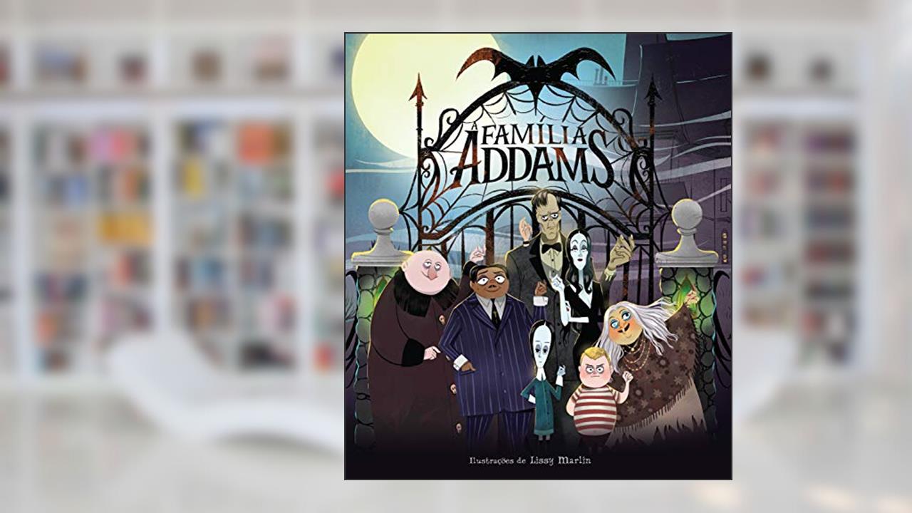 Capa de A família Addams, do autor Alexandra West