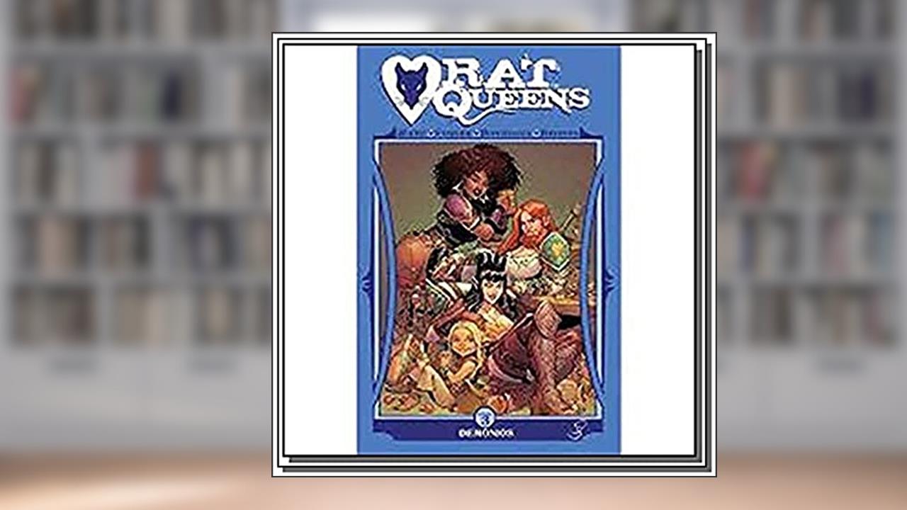Capa de Rat Queens: Demônios - Volume 3, do autor Kurtis J. Wiebe