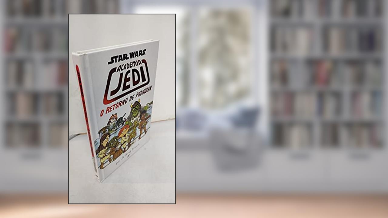 Capa de Star Wars : Academia Jedi - O retorno de Padawan: 2º livro, do autor Jeffrey Brown