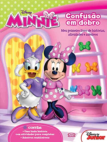 Ler Confusão em Dobro: Meu Primeiro Livro de Histórias, Atividades e Adesivos (Minnie), do autor Disney Ler Confusão em Dobro: Meu Primeiro Livro de Histórias, Atividades e Adesivos (Minnie), do autor Disney