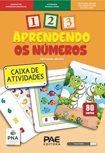 Ler 123 Aprendendo os Números - Caixa de Atividades: Caixa de Atividades, do autor Geovana Muniz Ler 123 Aprendendo os Números - Caixa de Atividades: Caixa de Atividades, do autor Geovana Muniz