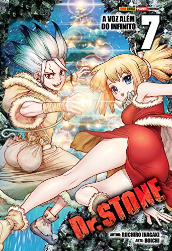 Ler Dr. Stone Vol. 7, do autor Riichiro Inagaki; Boichi