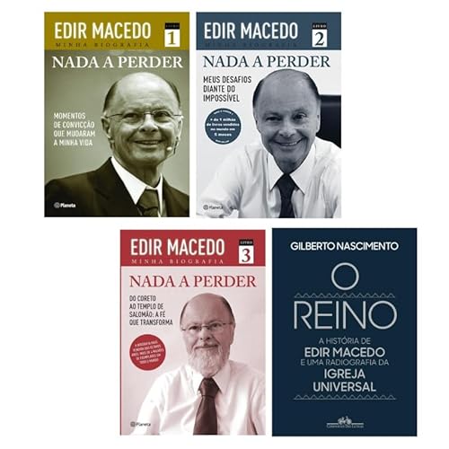 Ler KIT DE LIVROS EDIR MACEDO IGREJA UNIVERSAL - 4 VOL, de DIVERSOS AUTORES