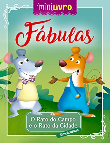 Ler Fábulas - O rato do campo e o rato da cidade, do autor Ciranda Cultural Ler Fábulas - O rato do campo e o rato da cidade, do autor Ciranda Cultural
