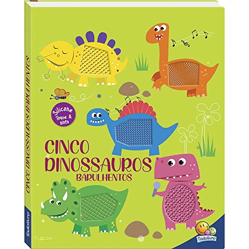 Ler Esconde-Esconde animado! Um livro Toque & Sinta: Cinco Dinossauros Barulhentos, do autor Mammoth World Ler Esconde-Esconde animado! Um livro Toque & Sinta: Cinco Dinossauros Barulhentos, do autor Mammoth World